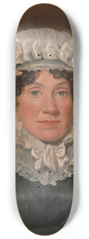 Lambert Marshall - Portrait of Mrs. Ben Marshall 8.25 inch art skate deck