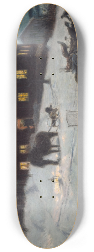 Lars Jorde - Christmas Party 8.25 inch art skate deck