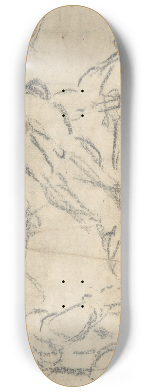 Lattanzio Gambara - A Battle Scene 8.25 inch art skate deck