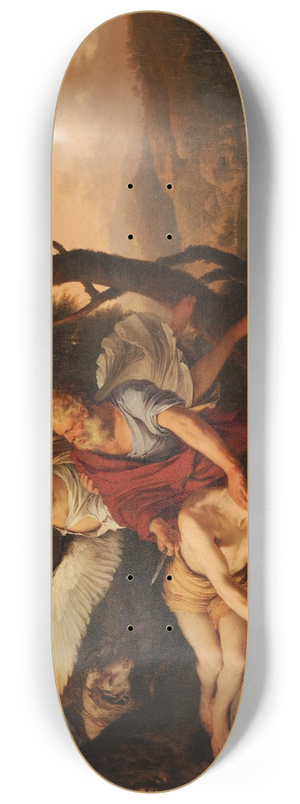 Laurent de la Hyre - Le Sacrifice dAbraham 8.25 inch art skate deck