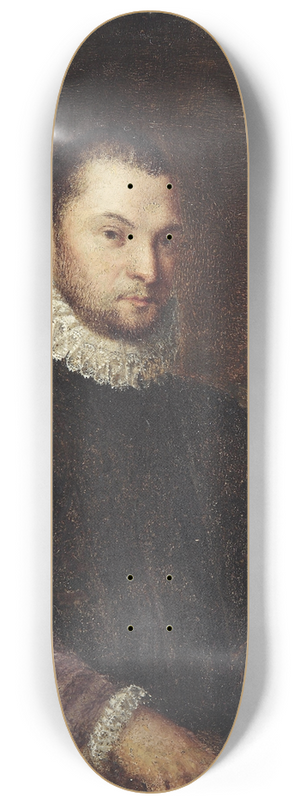 Lavinia Fontana - Bildnis eines jungen Mannes 8.25 inch art skate deck