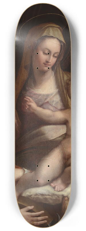 Lavinia Fontana - The Holy Family with Saint Catherine of Alexandria 8.25 inch art skate deck