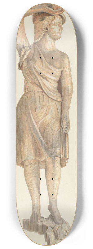 Lawrence Flynn - Circus Wagon Figure 8.25 inch art skate deck