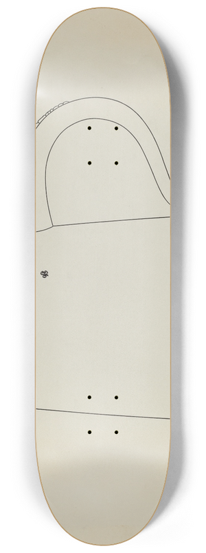Lawrence Flynn - Silver Tankard 8.25 inch art skate deck