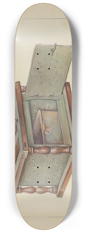 Lawrence Phillips - Foot Warmer 8.25 inch art skate deck