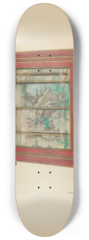 Angelo Bulone - Zoar Cupboard 8.25 inch art skate deck