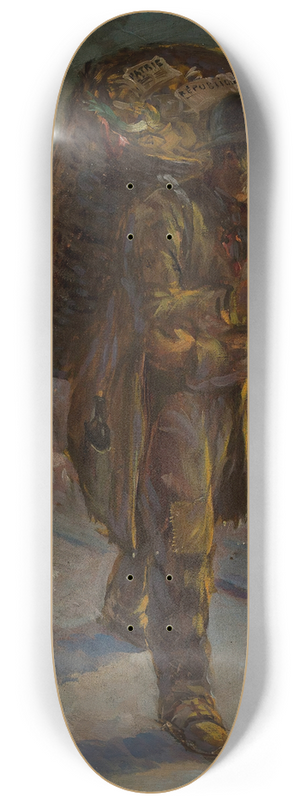 L. Barciski - Garbage man 8.25 inch art skate deck