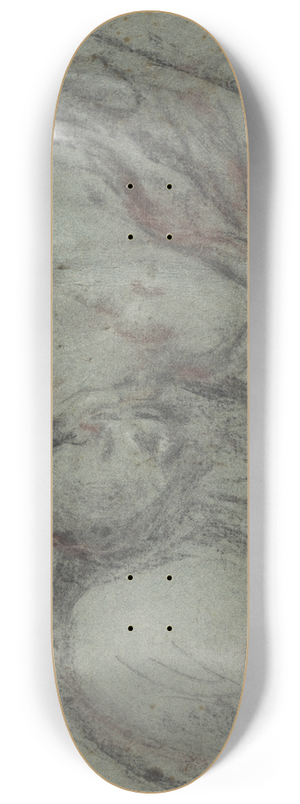 Leandro Bassano - A Man Lifting a Bundle 8.25 inch art skate deck Leandro Bassano - A Man Lifting a Bundle 8.25 inch art skate deck