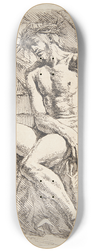 Leendert van der Cooghen - Den lidende Kristus 8.25 inch art skate deck