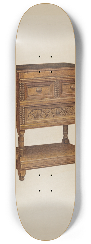 Leo Drozdoff - Box Desk 8.25 inch art skate deck