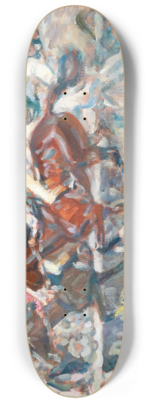 Angelo Jank - Horse Race 8.25 inch art skate deck