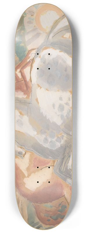 Leo Gestel - Paarden in landschap 8.25 inch art skate deck