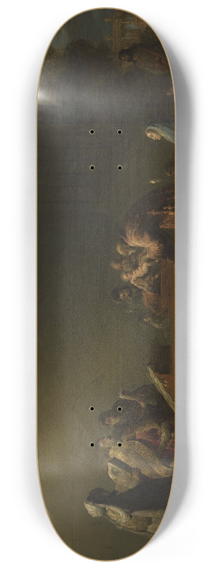 Leonaert Bramer - Circumcision of Christ 8.25 inch art skate deck