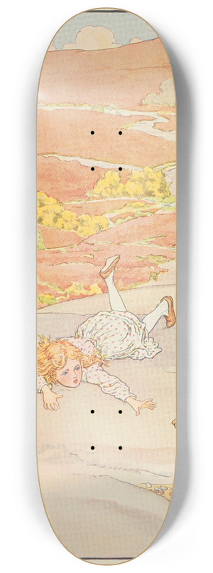 Leonard Leslie Brooke - And Jill came tumbling after 8.25 inch art skate deck