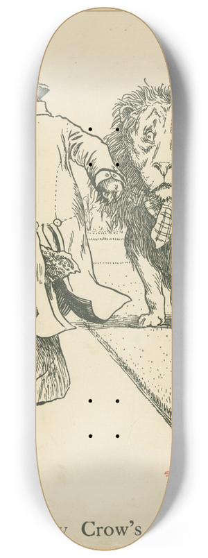 Leonard Leslie Brooke - In Johnny Crows garden 8.25 inch art skate deck Leonard Leslie Brooke - In Johnny Crows garden 8.25 inch art skate deck