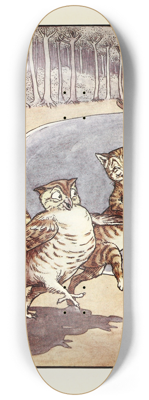Leonard Leslie Brooke - The jumblies and other nonsense verses Pl.2 8.25 inch art skate deck