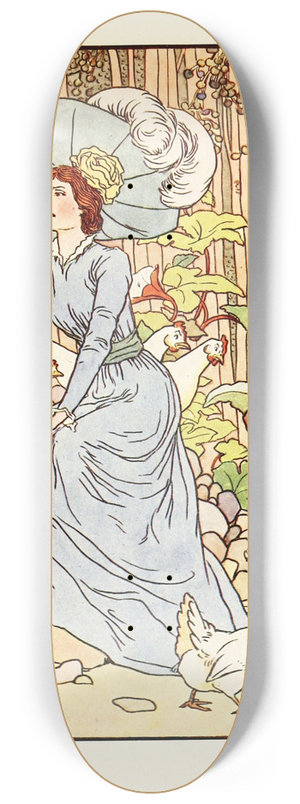 Leonard Leslie Brooke - The jumblies and other nonsense verses Pl.6 8.25 inch art skate deck