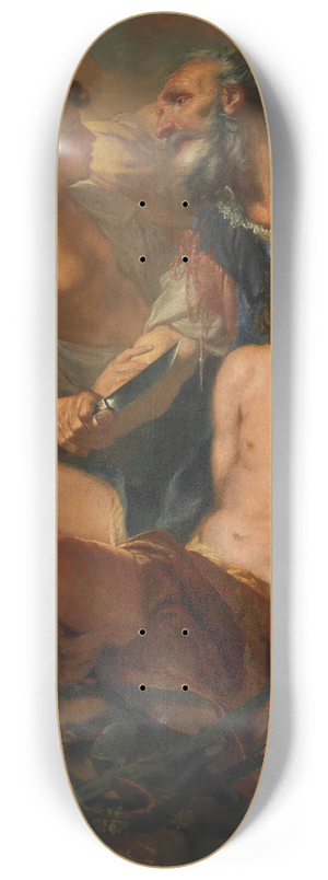 Angelo Trevisani - The Sacrifice Of Isaac 8.25 inch art skate deck