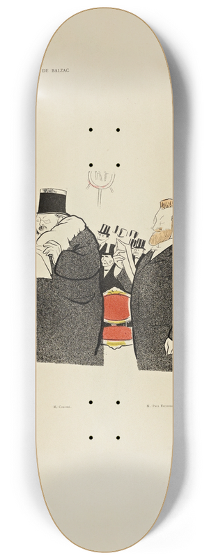 Leonetto Cappiello - 70 dessins de Cappiello Pl.06 8.25 inch art skate deck