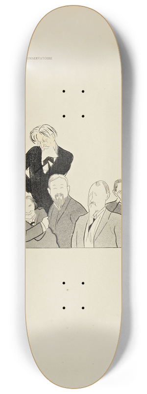 Leonetto Cappiello - 70 dessins de Cappiello Pl.10 8.25 inch art skate deck