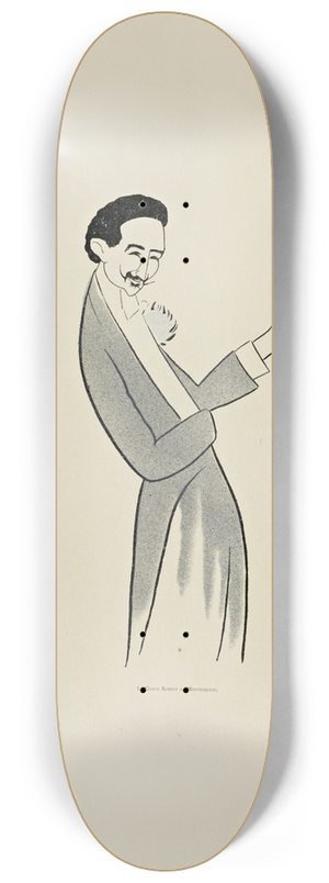 Leonetto Cappiello - 70 dessins de Cappiello Pl.11 8.25 inch art skate deck