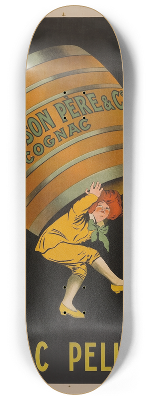 Leonetto Cappiello - Cognac Pellisson 8.25 inch art skate deck