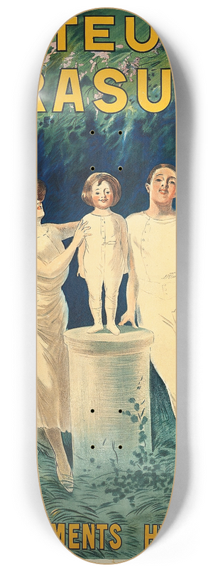 Leonetto Cappiello - Docteur Rasurel 8.25 inch art skate deck