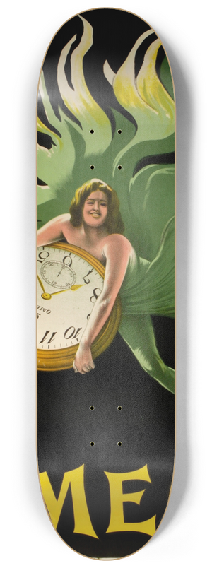 Leonetto Cappiello - Omega 8.25 inch art skate deck