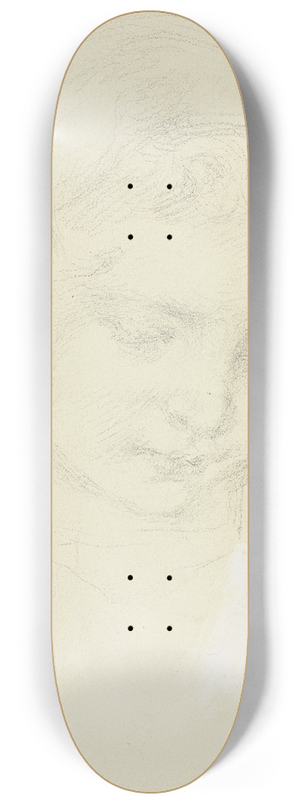 Angilbert Gbel - Kpfchen eines Tchterchens 8.25 inch art skate deck