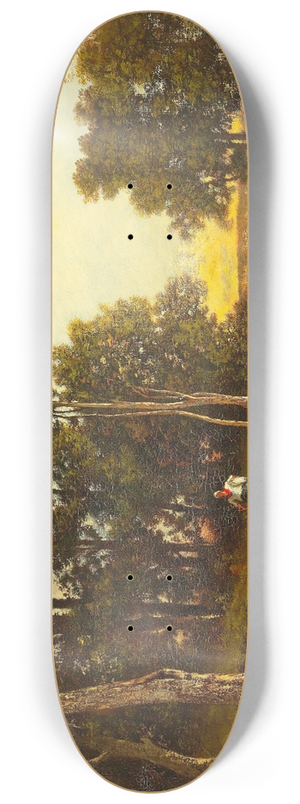 Leon Richet - Am Heimweg 8.25 inch art skate deck