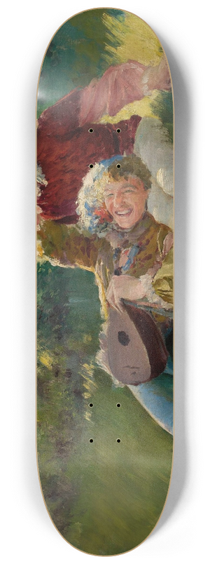 Leon Wyczkowski - Merry children 8.25 inch art skate deck