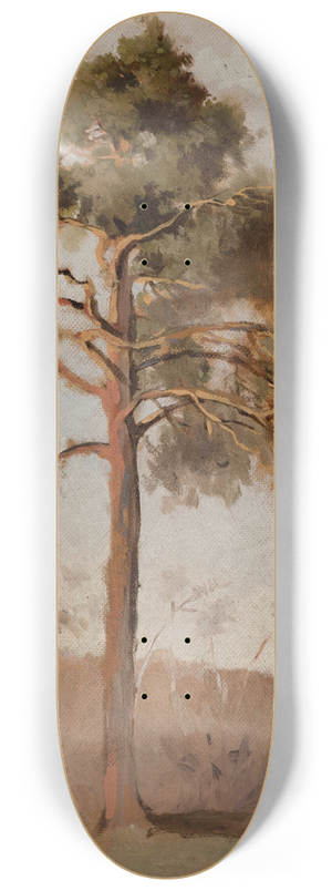 Leon Wyczkowski - Pines at Poga 8.25 inch art skate deck Leon Wyczkowski - Pines at Poga 8.25 inch art skate deck