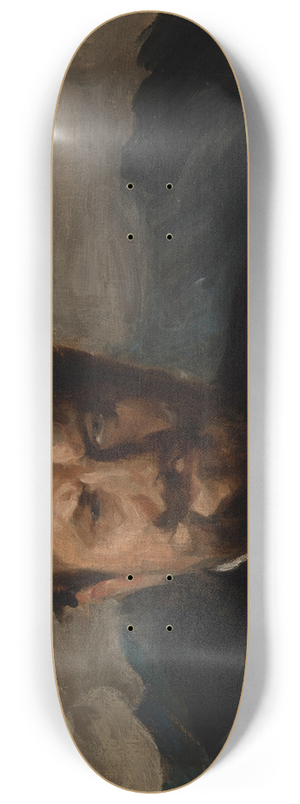 Leon Wyczkowski - Portrait of Jan Kasprowicz 8.25 inch art skate deck