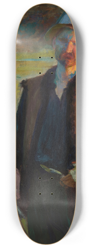 Leon Wyczkowski - Self-Portrait 8.25 inch art skate deck