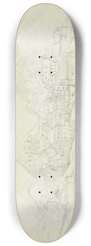 Leopold Bode - Beilstein at the Mosel 8.25 inch art skate deck