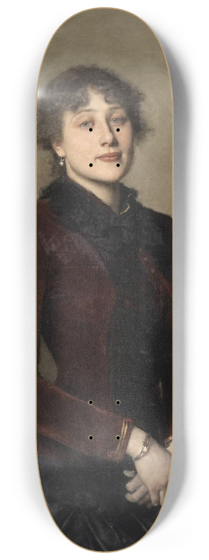 Leopold Carl Mller - Chiara DAllaman 8.25 inch art skate deck