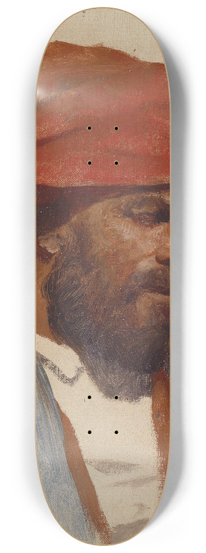 Leopold Carl Mller - Portrait eines Orientalen 8.25 inch art skate deck