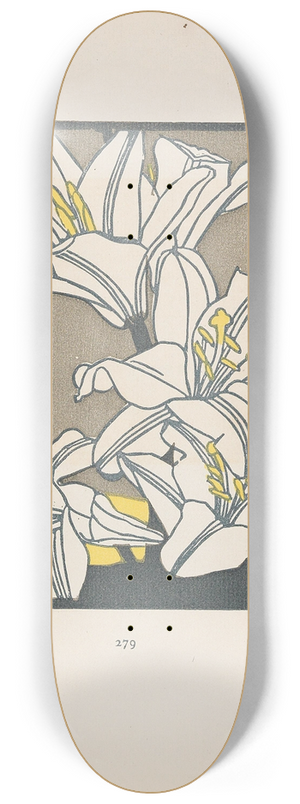 Leopold Stolba - Ver Sacrum 1903 S 279 8.25 inch art skate deck