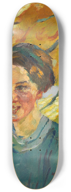 Leo Putz - Mdchenportrt 8.25 inch art skate deck