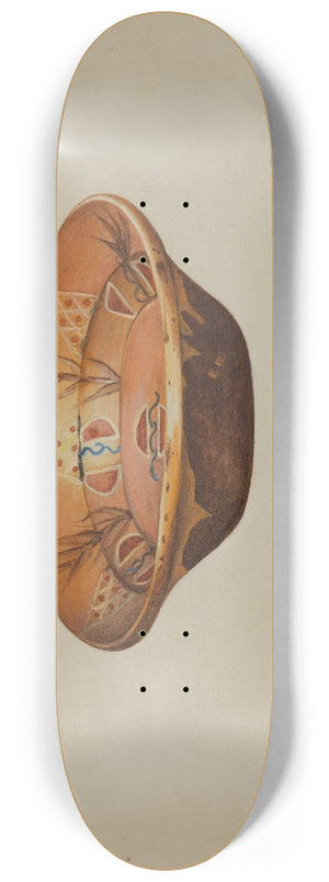 Anna Aloisi - Pa. German Bowl 8.25 inch art skate deck