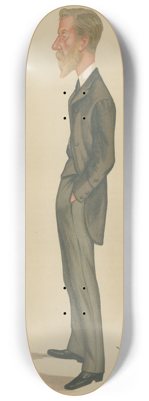 Leslie Matthew Ward - Politicians  a good fellow. Lord Edward Cavendish. Oct 2, 1886 8.25 inch art skate deck Leslie Matthew Ward - Politicians  a good fellow. Lord Edward Cavendish. Oct 2, 1886 8.25 inch art skate deck