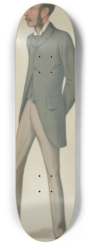 Leslie Matthew Ward - Politicians  A practical patriot. Lord Ardilaun. May 8, 1880 8.25 inch art skate deck