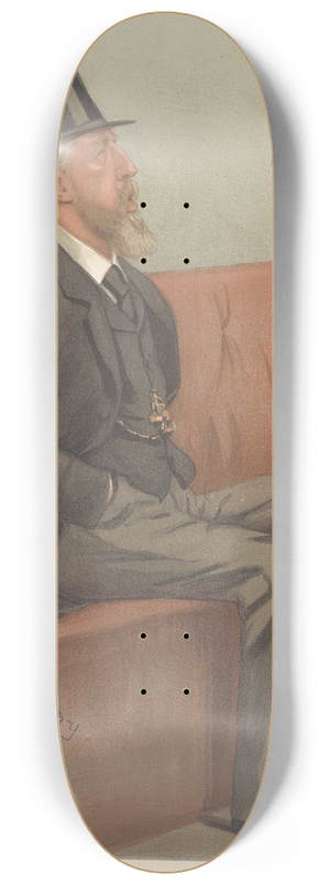 Leslie Matthew Ward - Politicians  Education and Defense. The Duke of Devonshire. May 15, 1902 8.25 inch art skate deck