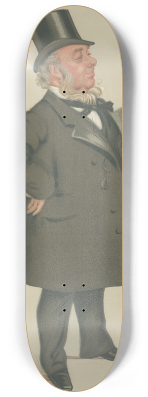 Leslie Matthew Ward - Politicians  Geordie. Sir George Elliot. November 29, 1879 8.25 inch art skate deck