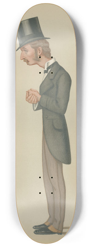 Leslie Matthew Ward - Politicians  Georgie. The Rt. Hon. Lord George Francis Hamilton. April 5, 1879 8.25 inch art skate deck