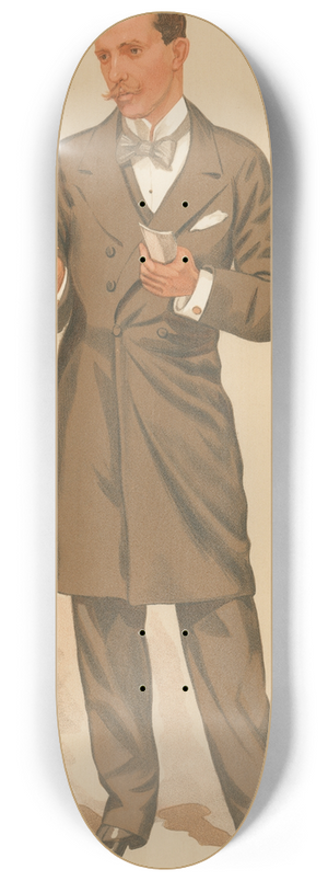 Leslie Matthew Ward - Politicians  He was Lord Salisburys Private Secretary. The Hon. Schomberg Kerr McDonnell. 18 October 1894 8.25 inch art skate deck