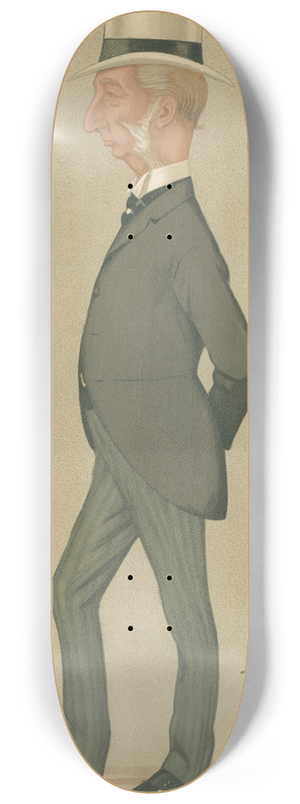 Leslie Matthew Ward - Politicians  Ipswich senior. Sir Charles Dalrytmple. September 10, 1892 8.25 inch art skate deck