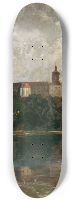 Adolf Ditscheiner - Schloss Persenbeug 8.25 inch art skate deck