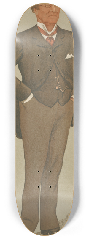 Leslie Matthew Ward - Politicians  South Longford. Mr. Edward Blake. January 11, 1894 8.25 inch art skate deck