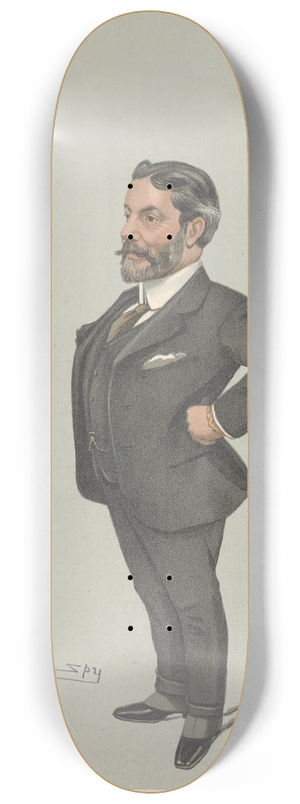 Leslie Matthew Ward - Politicians  the lordship of Compton. The Marquis of Northampton. 11 February 1904 8.25 inch art skate deck